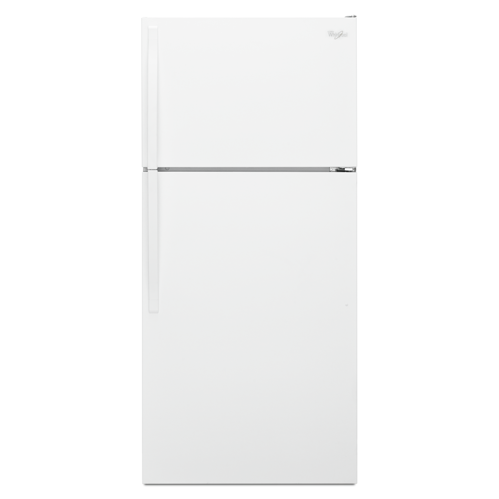 Whirlpool - 28 Inch 14.33 cu. ft Top Mount Refrigerator in White - WRT314TFDW