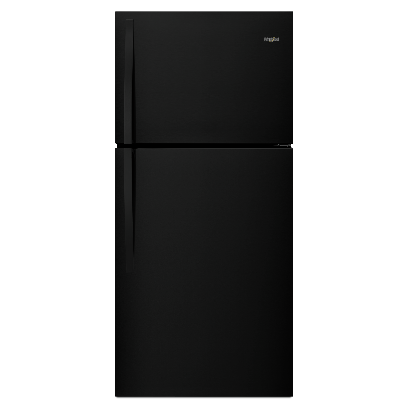 Whirlpool - 29.775 Inch 19.23 cu. ft Top Mount Refrigerator in Black - WRT519SZDB