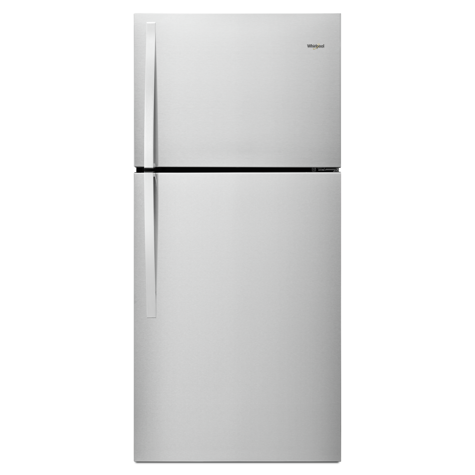 Whirlpool - 29.775 Inch 19.23 cu. ft Top Mount Refrigerator in Stainless - WRT519SZDM