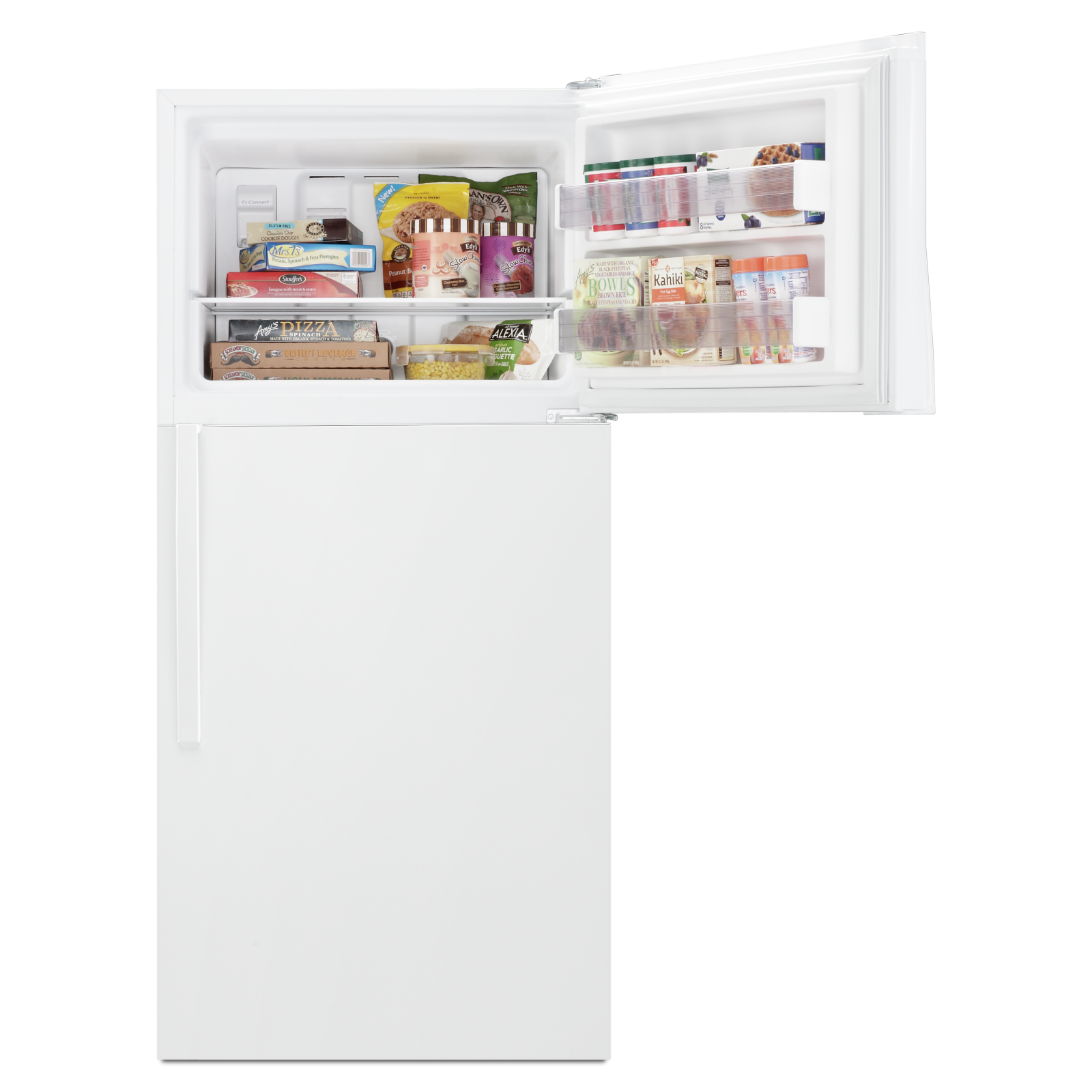 Whirlpool - 29.775 Inch 19.23 cu. ft Top Mount Refrigerator in White - WRT519SZDW