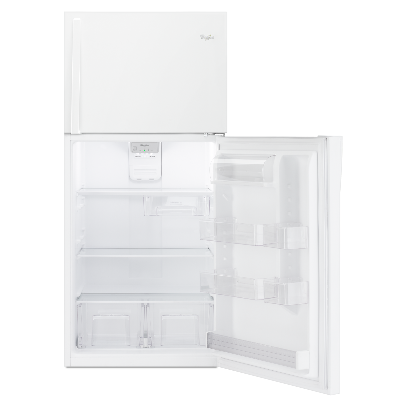 Whirlpool - 29.775 Inch 19.23 cu. ft Top Mount Refrigerator in White - WRT519SZDW