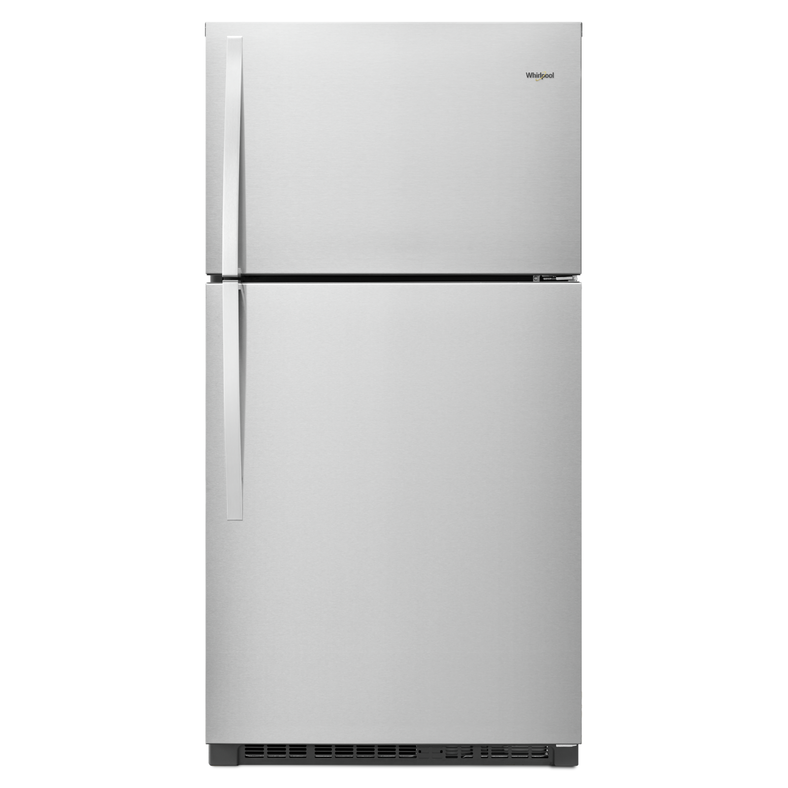 Whirlpool - 32.75 Inch 21.31 cu. ft Top Mount Refrigerator in Stainless - WRT541SZDZ