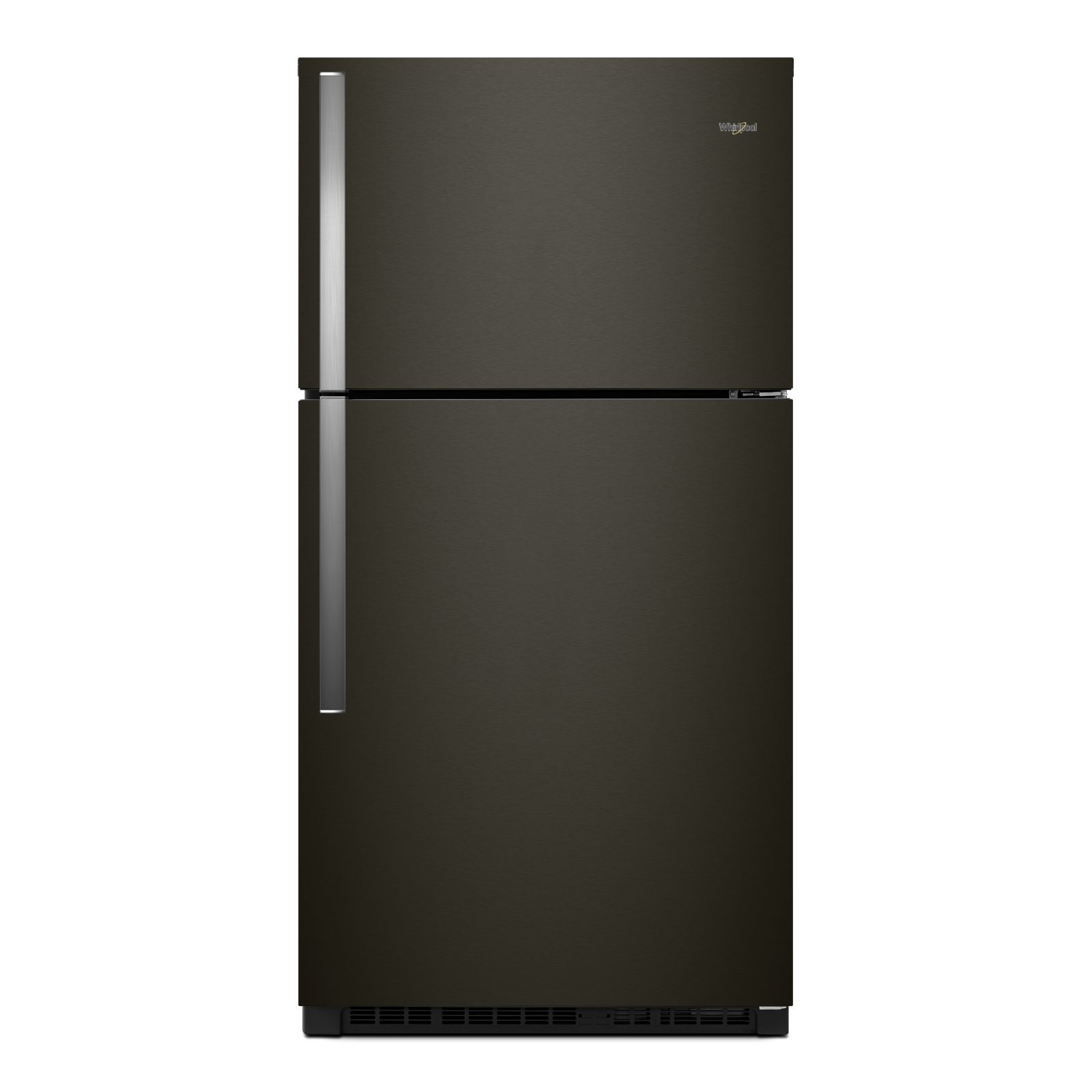 Whirlpool - 32.75 Inch 21.31 cu. ft Top Mount Refrigerator in Black Stainless - WRT541SZHV