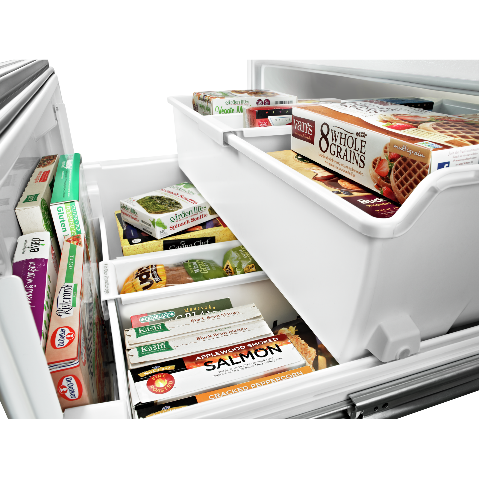 Whirlpool - 33.5 Inch 25.76 cu. ft French Door Refrigerator in Stainless - WRV976FDEM