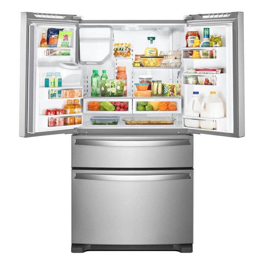 Whirlpool - 35.6 Inch 24.5 cu. ft French Door Refrigerator in Stainless - WRX735SDHZ
