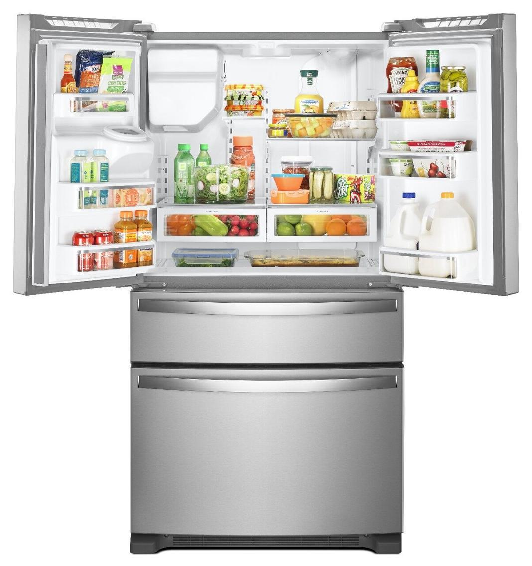 Whirlpool - 35.6 Inch 24.5 cu. ft French Door Refrigerator in Stainless - WRX735SDHZ