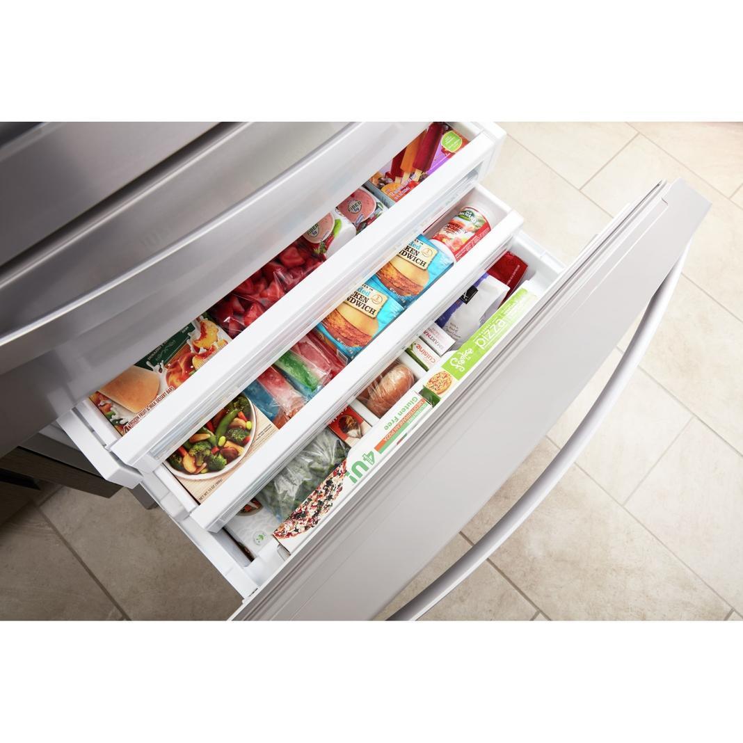 Whirlpool - 35.75 Inch 26 cu. ft French Door Refrigerator in Stainless - WRX986SIHZ