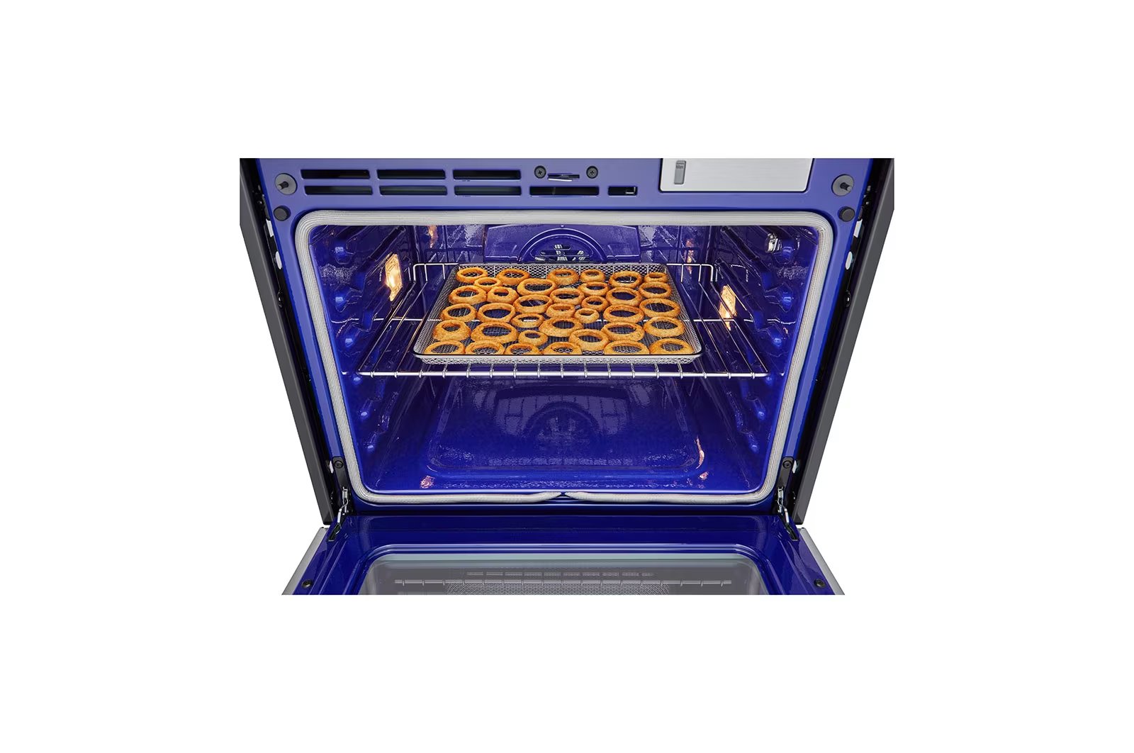 LG - 4.7 cu. ft Single Wall Oven in Stainless - WSEP4727F