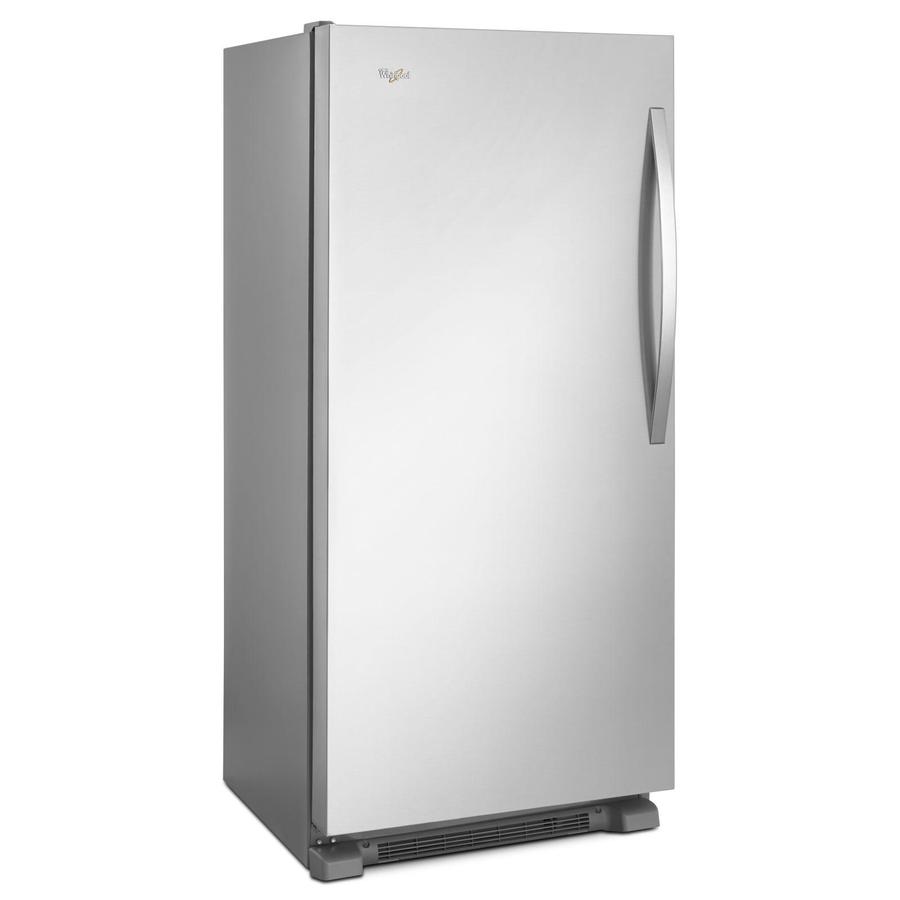 Whirlpool - 17.7 cu. Ft Upright Freezer in Stainless - WSZ57L18DM