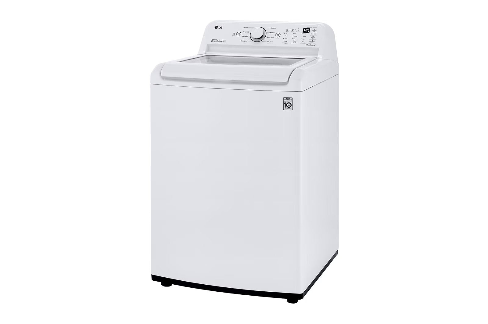 LG - 4.3 cu. Ft Top Load Washer in White - WT7005CW