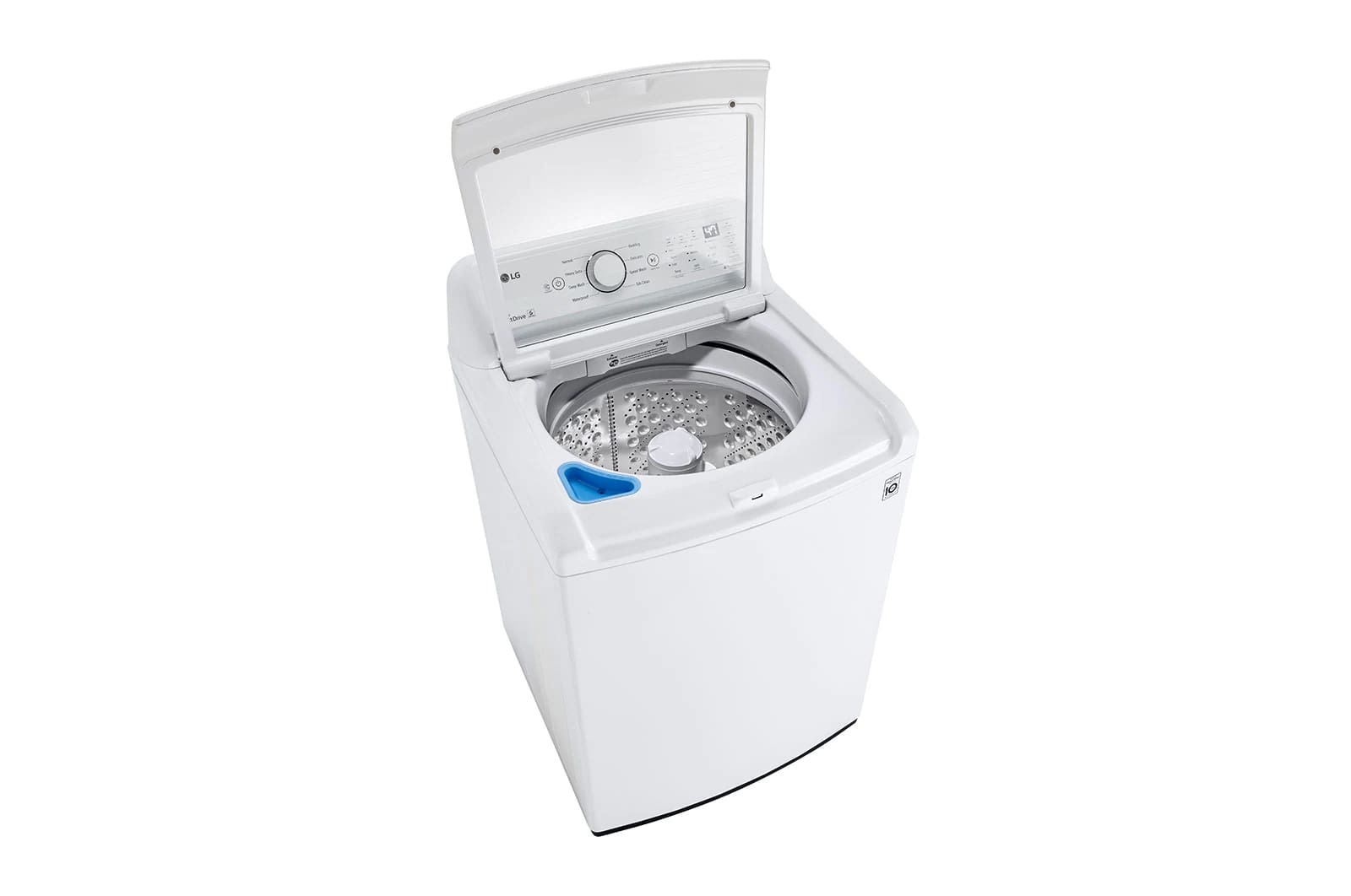LG - 4.3 cu. Ft Top Load Washer in White - WT7005CW