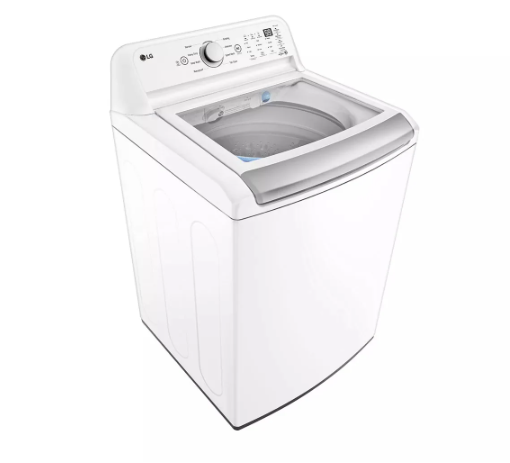 LG - 4.8 cu. Ft Top Load Washer in White - WT7155CW