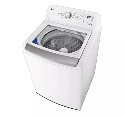 LG - 4.8 cu. Ft Top Load Washer in White - WT7155CW