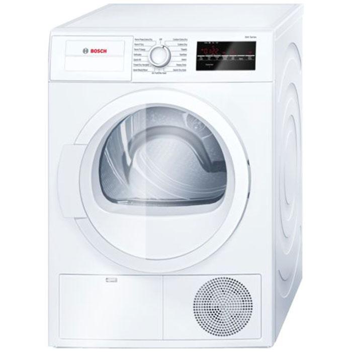 Bosch - 4 cu. Ft Electric Dryer in White - WTG86400UC