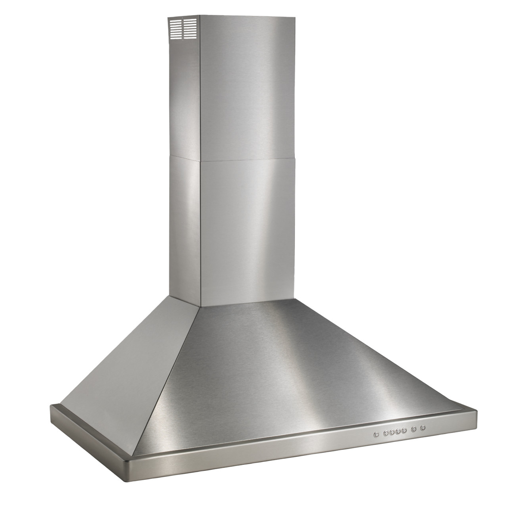 Best - 30 Inch 675 CFM Wall Mount and Chimney Range Vent in Stainless - WTT32I30SB