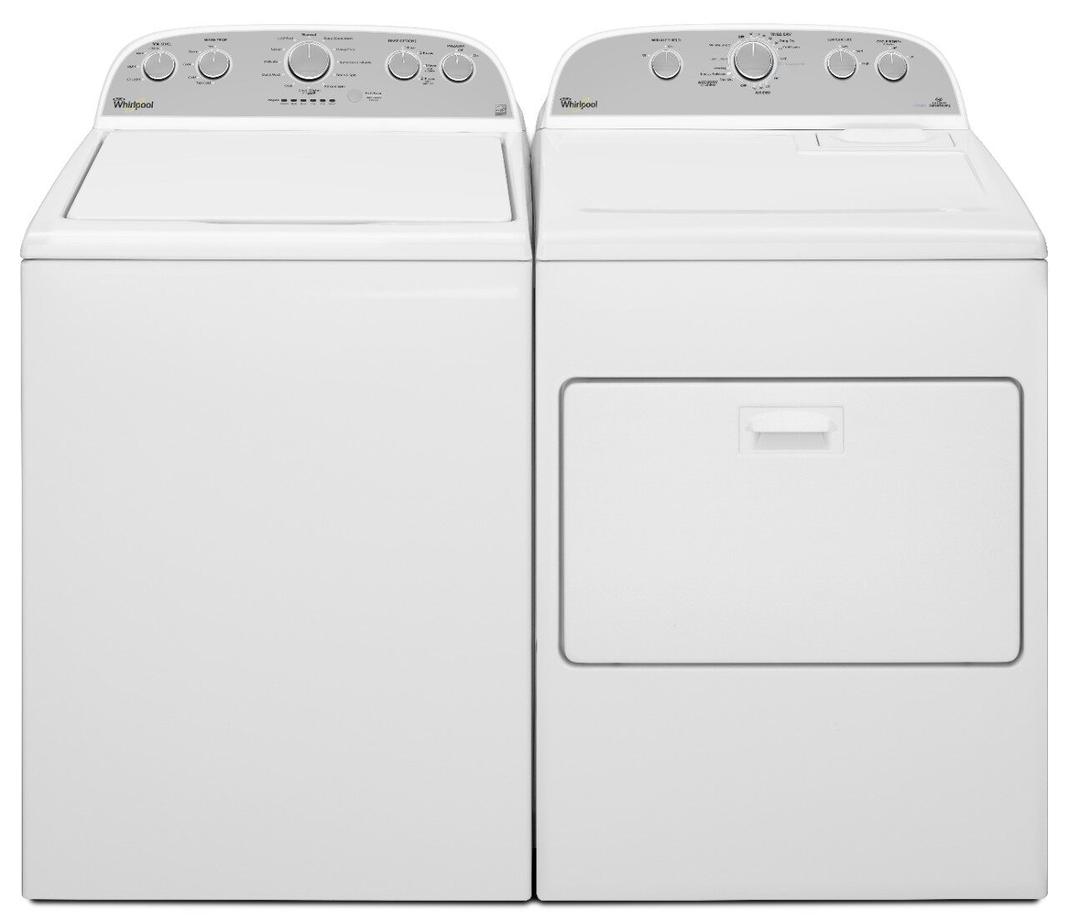 Whirlpool - 5 cu. Ft Top Load Washer in White - WTW5000DW