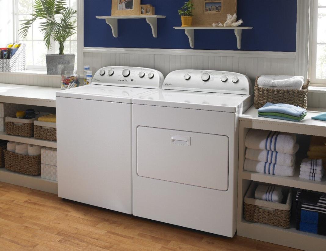 Whirlpool - 5 cu. Ft Top Load Washer in White - WTW5000DW