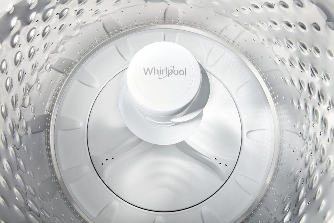 Whirlpool - 5.4 cu. Ft Top Load Washer in White - WTW5105HC