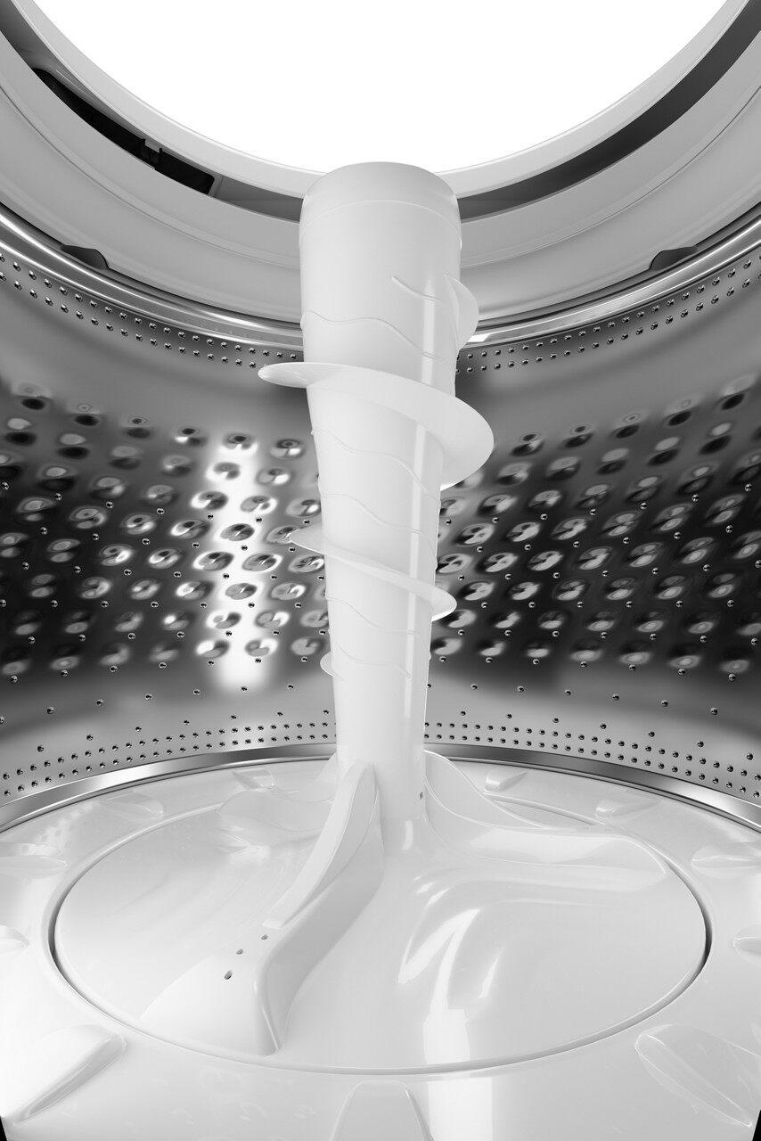 Whirlpool - 5.4 cu. Ft Top Load Washer in White - WTW5105HW