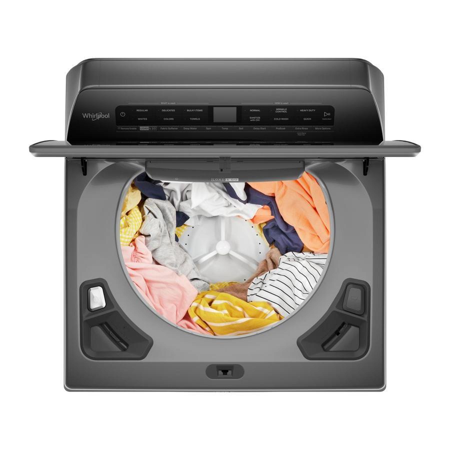 Whirlpool - 5.5 cu. Ft Top Load Washer in Grey - WTW6120HC