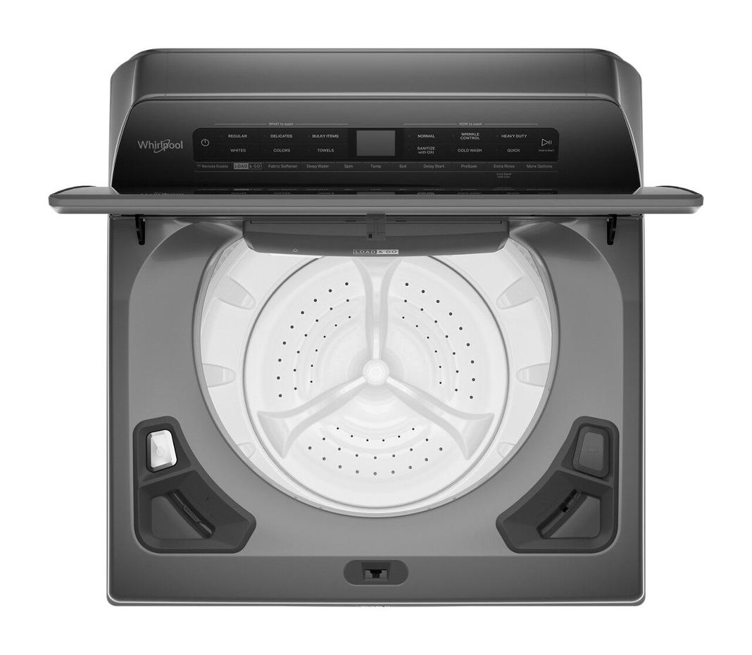 Whirlpool - 5.5 cu. Ft Top Load Washer in Grey - WTW6120HC