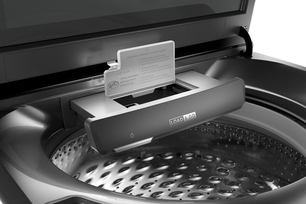 Whirlpool - 5.5 cu. Ft Top Load Washer in Grey - WTW6120HC