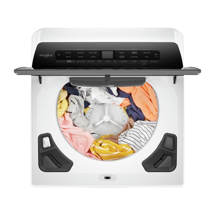 Whirlpool - 5.5 cu. Ft Top Load Washer in White - WTW6120HW
