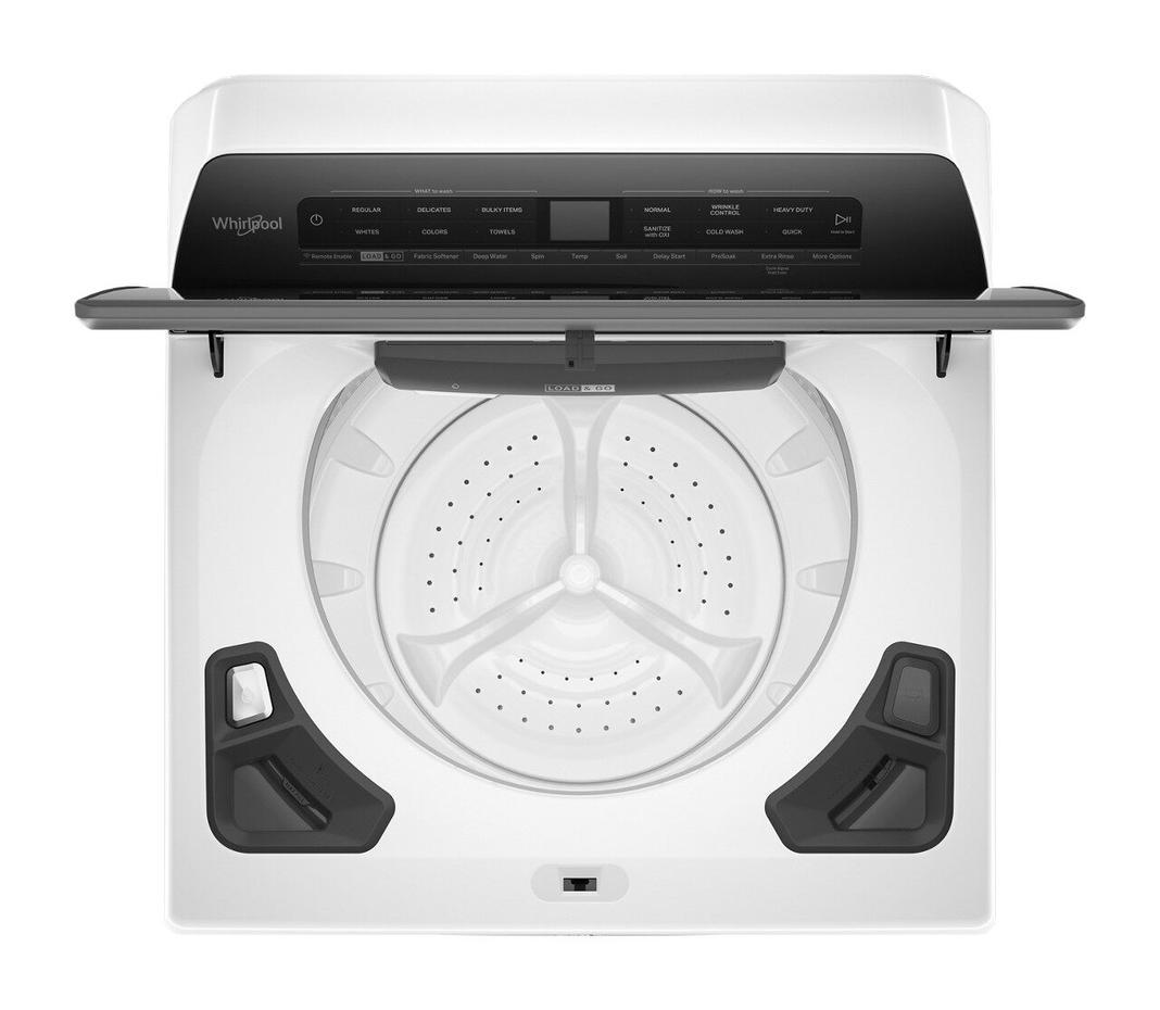 Whirlpool - 5.5 cu. Ft Top Load Washer in White - WTW6120HW
