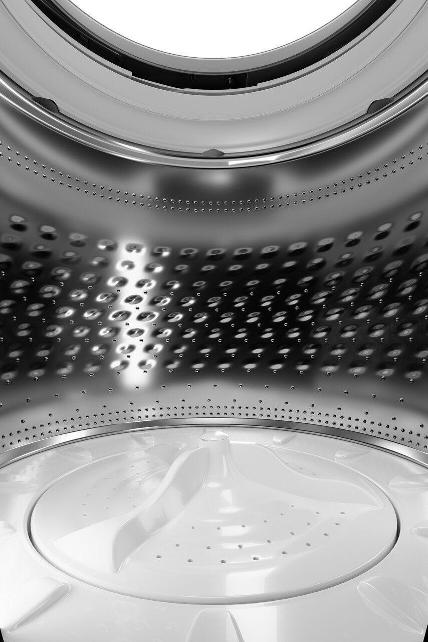 Whirlpool - 6.1 cu. Ft Top Load Washer in Grey - WTW7120HC