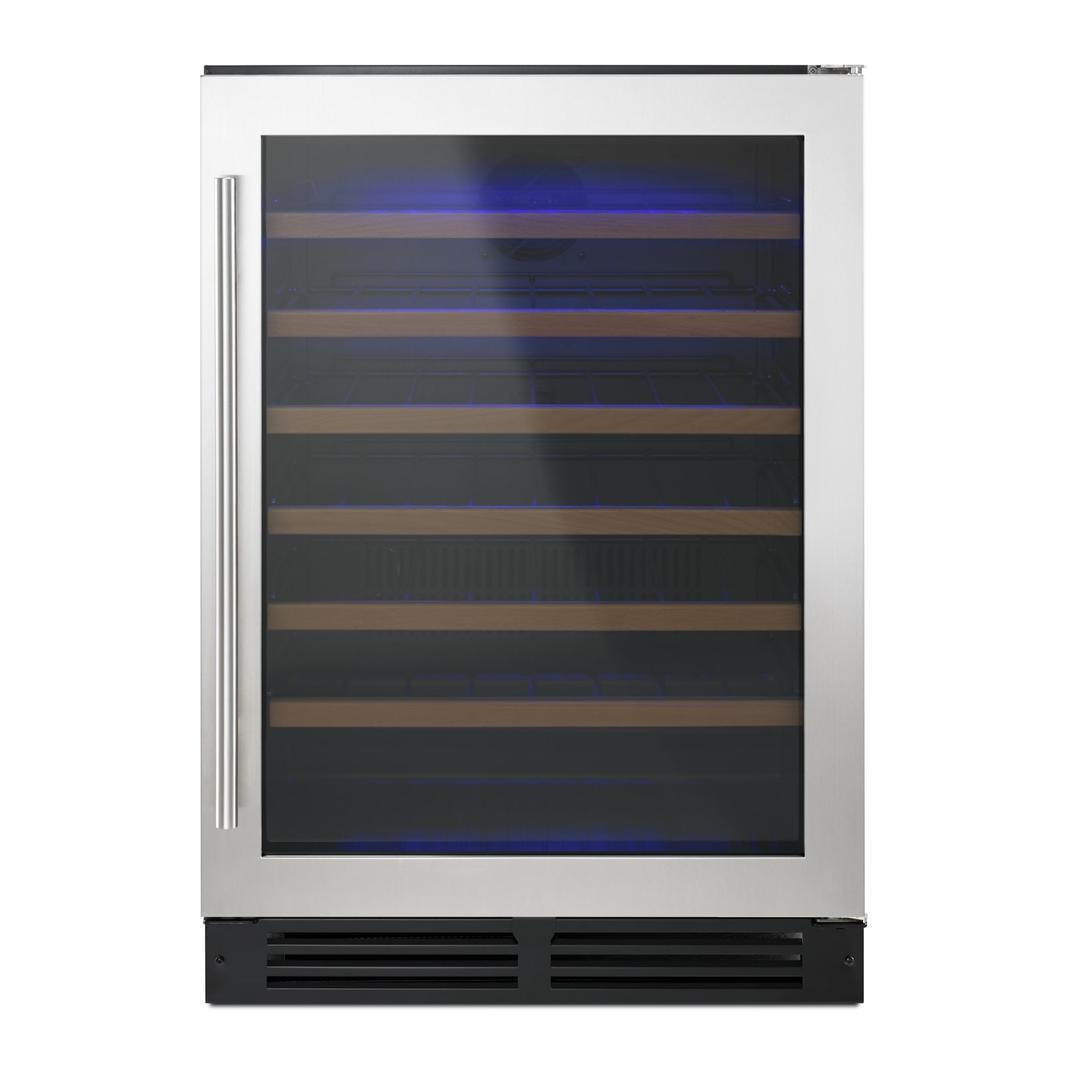 Whirlpool - 23.8125 Inch 24 Inch cu. ft Wine Center Refrigerator in Stainless - WUW35X24DS