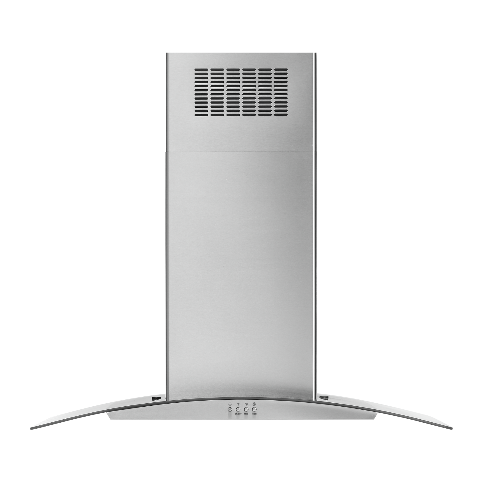 Whirlpool - 36 Inch 400 CFM Island Range Vent in Stainless - WVI51UC6LS