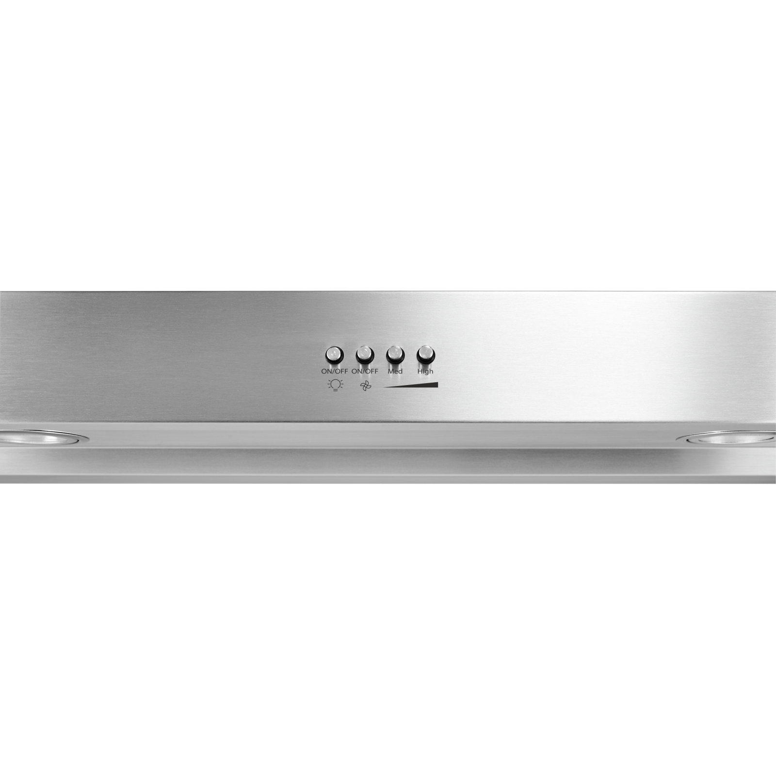 Whirlpool - 36 Inch 250 CFM Under Cabinet Range Vent in Stainless - WVU37UC6FS