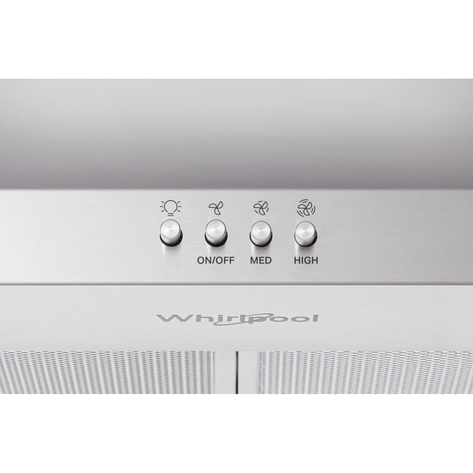Whirlpool - 36 Inch 300 CFM Wall Mount and Chimney Range Vent in Stainless - WVW73UC6LS