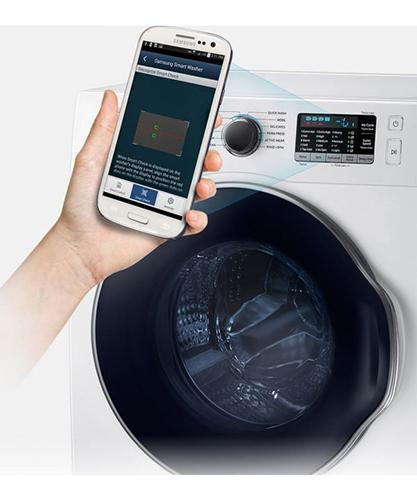 Samsung - 2.6 cu. Ft Compact Washer in White - WW22K6800AW