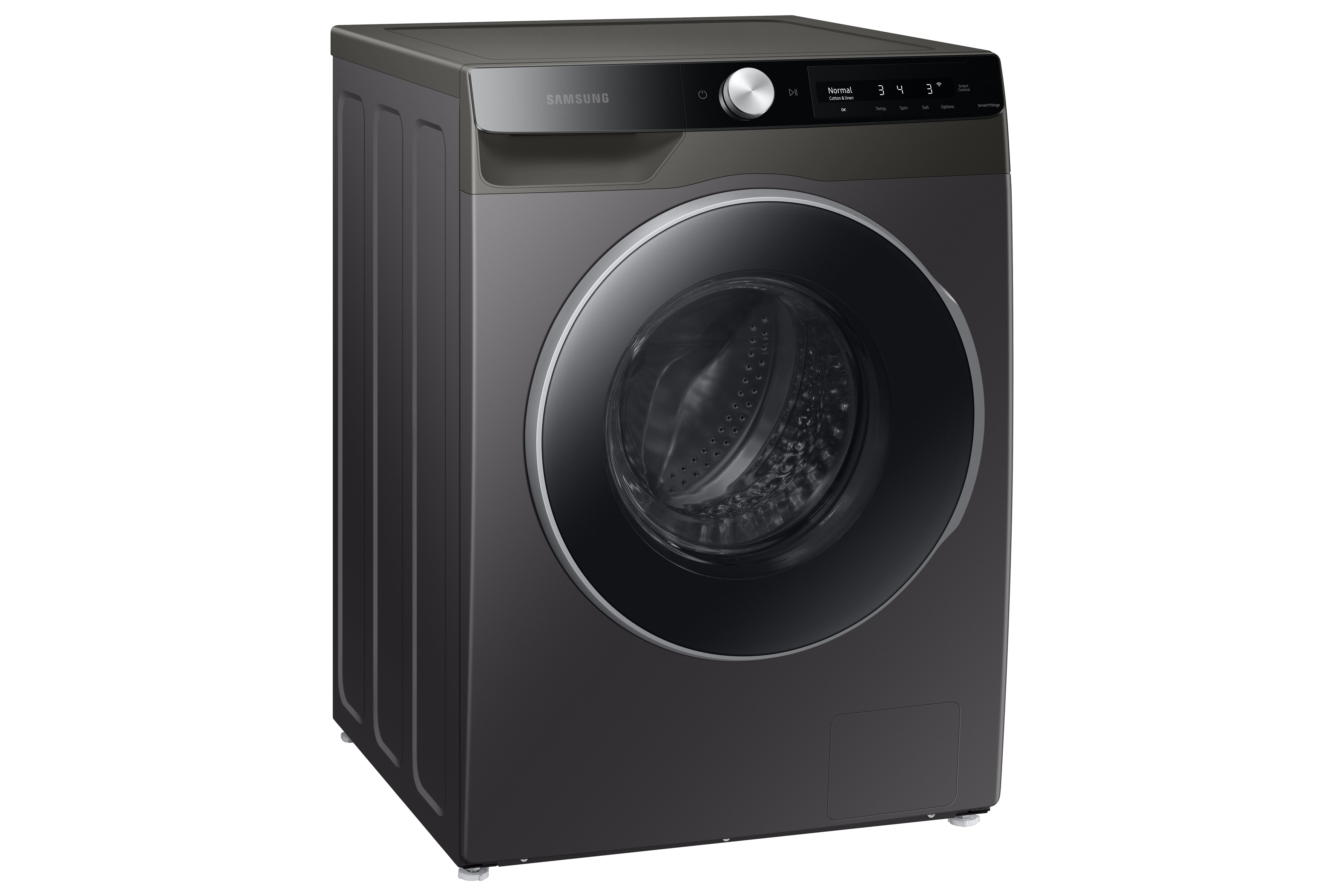 Samsung - 2.9 cu. Ft Front Load Washer in Grey - WW25B6900AX