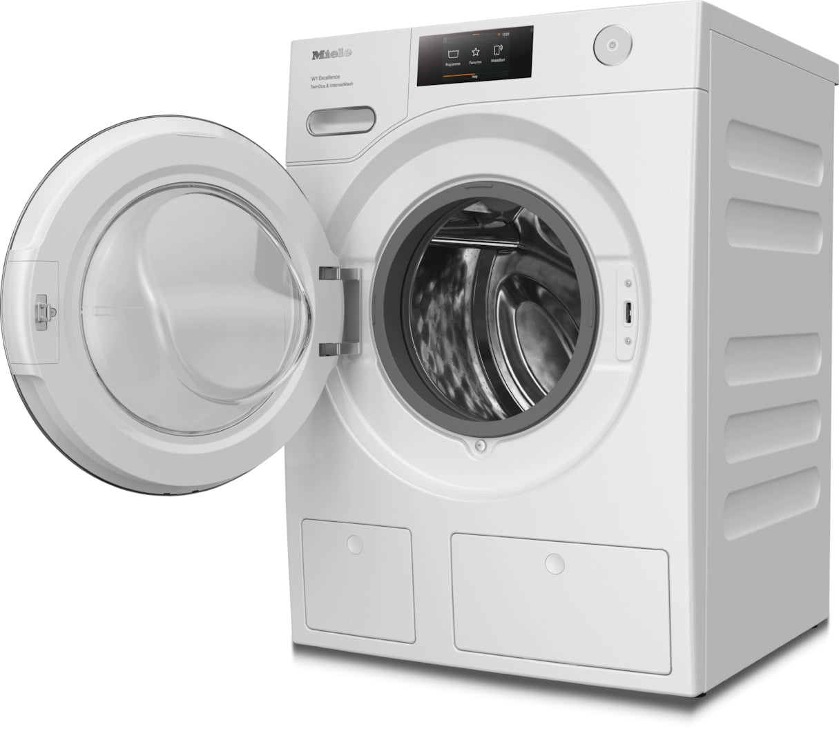 Miele - 2.3 cu. Ft Front Load Washer in White - WXR860