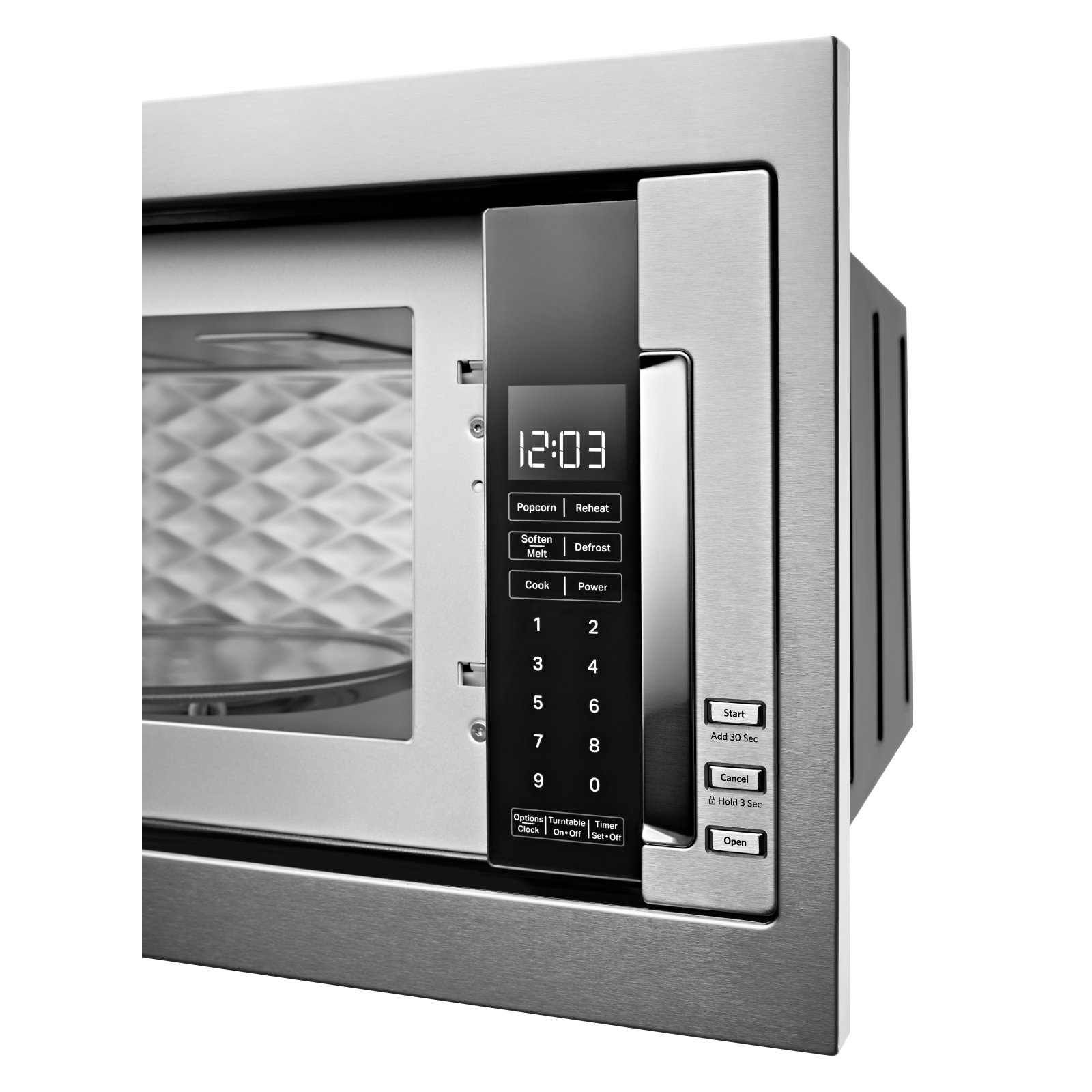 KitchenAid - 1.1 cu. Ft Built In Microwave in Stainless - YKMBT5011KS