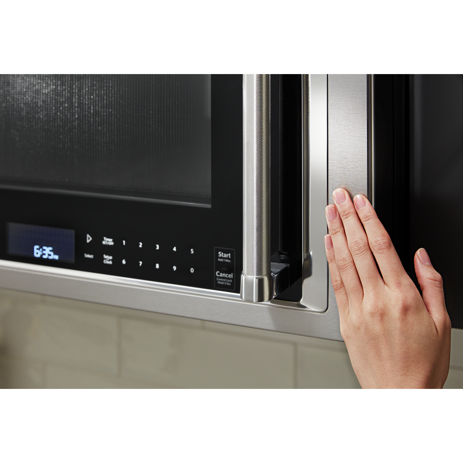 KitchenAid - 1.9 cu. Ft Over the range Microwave in Stainless - YKMHC319KPS