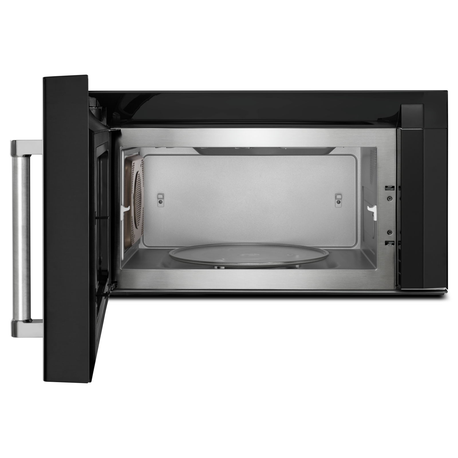 KitchenAid - 1.9 cu. Ft Over the range Microwave in Black Stainless - YKMHC319LBS