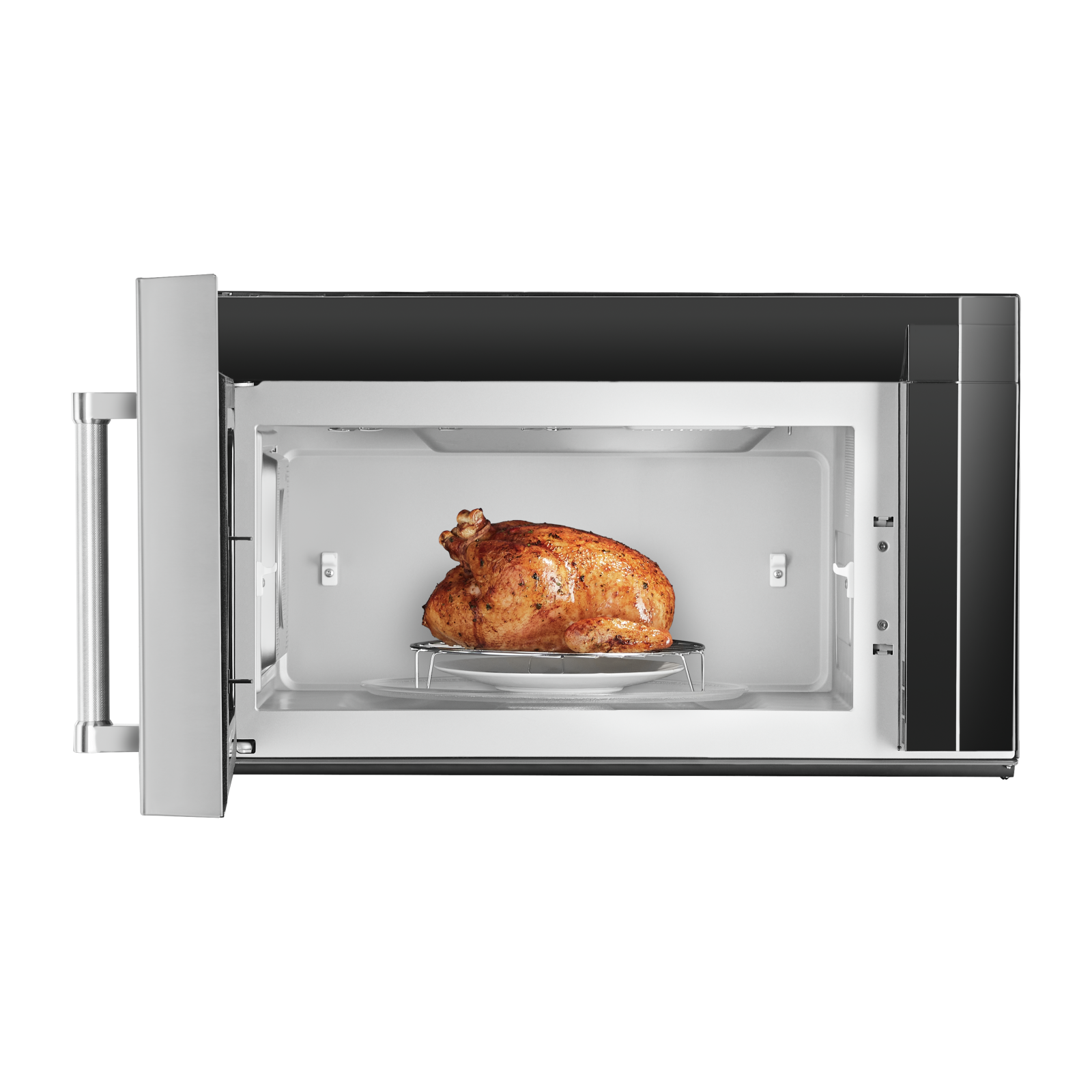 KitchenAid - 1.9 cu. Ft Over the range Microwave in Stainless - YKMHC319LPS