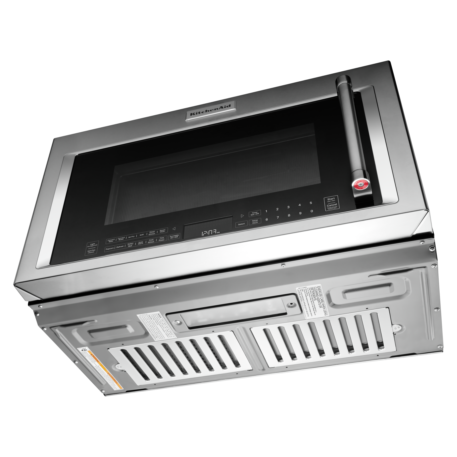 KitchenAid - 1.9 cu. Ft Over the range Microwave in Stainless - YKMHC319LPS