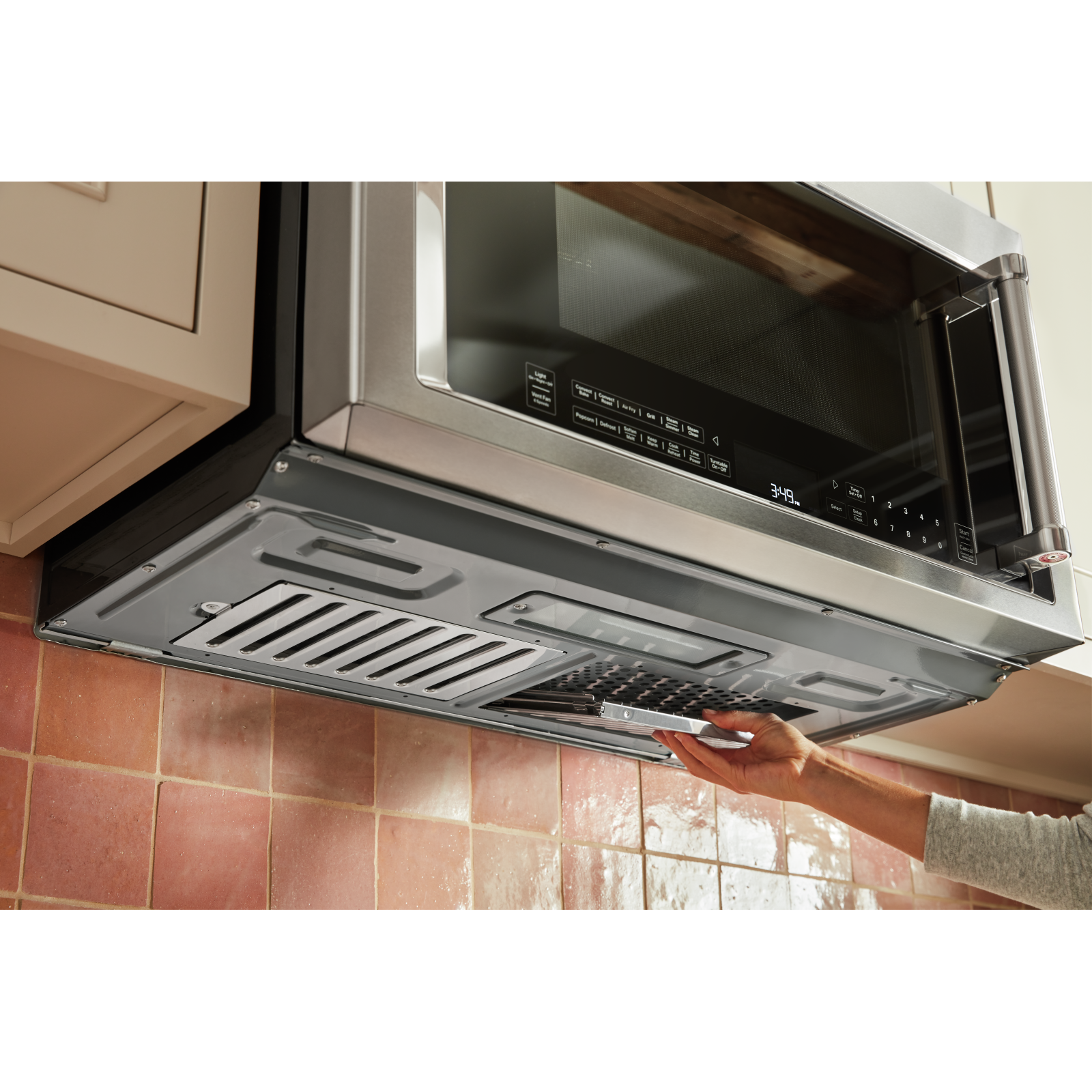 KitchenAid - 1.9 cu. Ft Over the range Microwave in Stainless - YKMHC319LPS