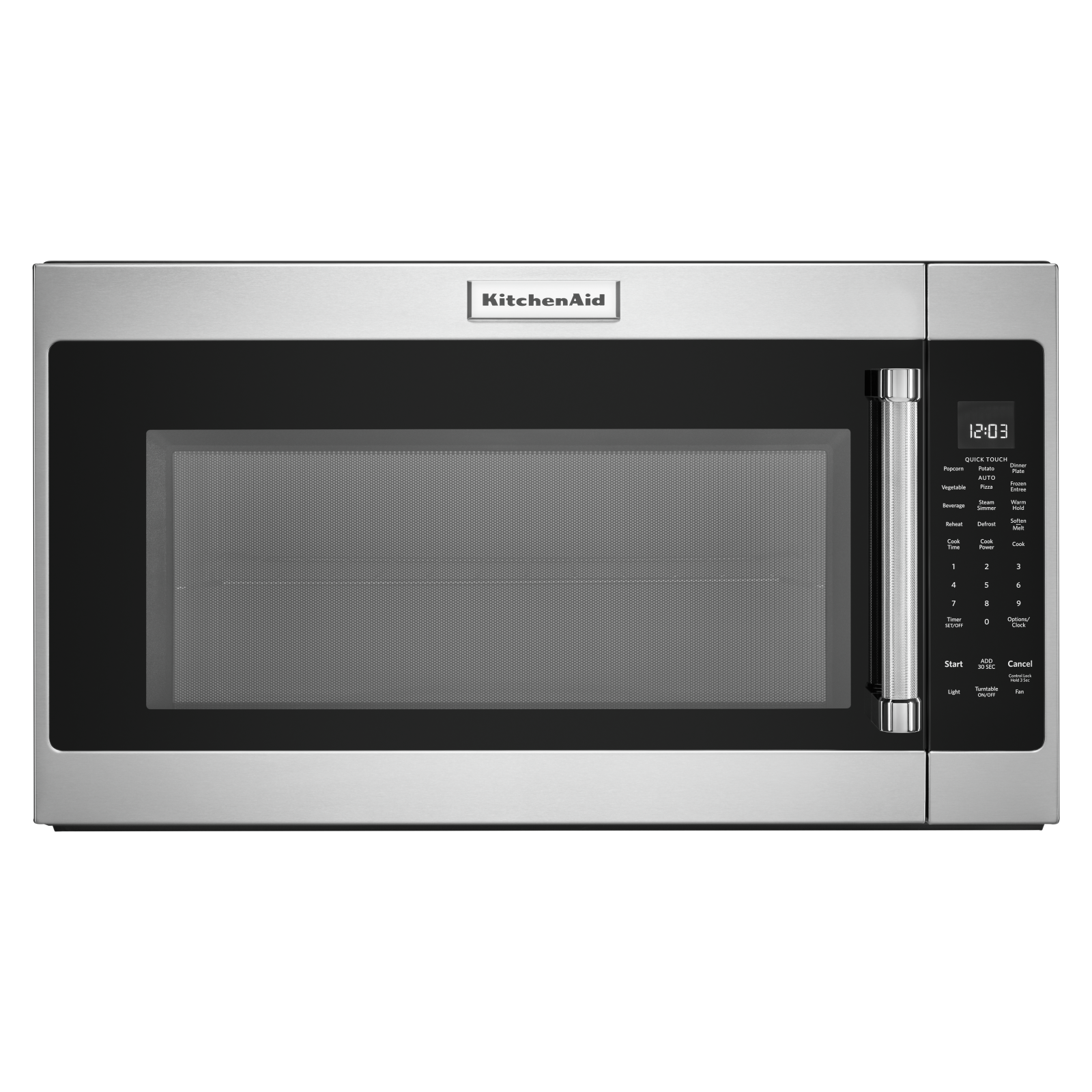 KitchenAid - 2 cu. Ft Over the range Microwave in Stainless - YKMHS120KPS