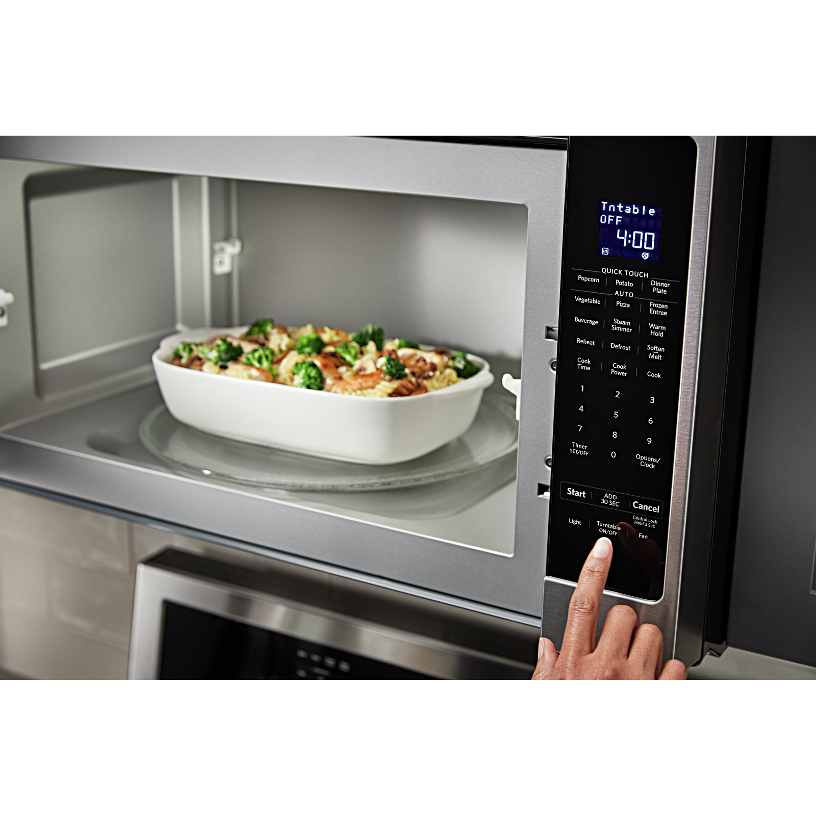 KitchenAid - 2 cu. Ft Over the range Microwave in Stainless - YKMHS120KPS
