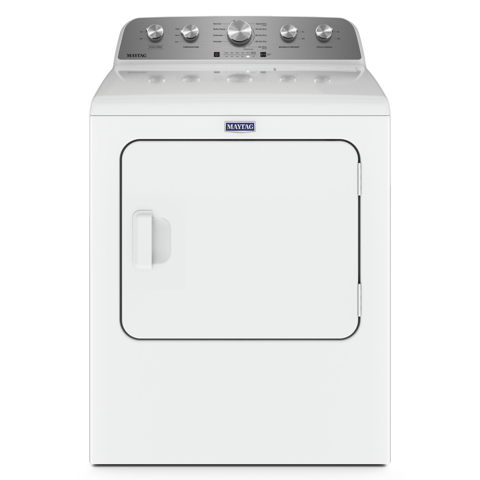 Maytag - 7 cu. Ft Electric Dryer in White - YMED5030MW