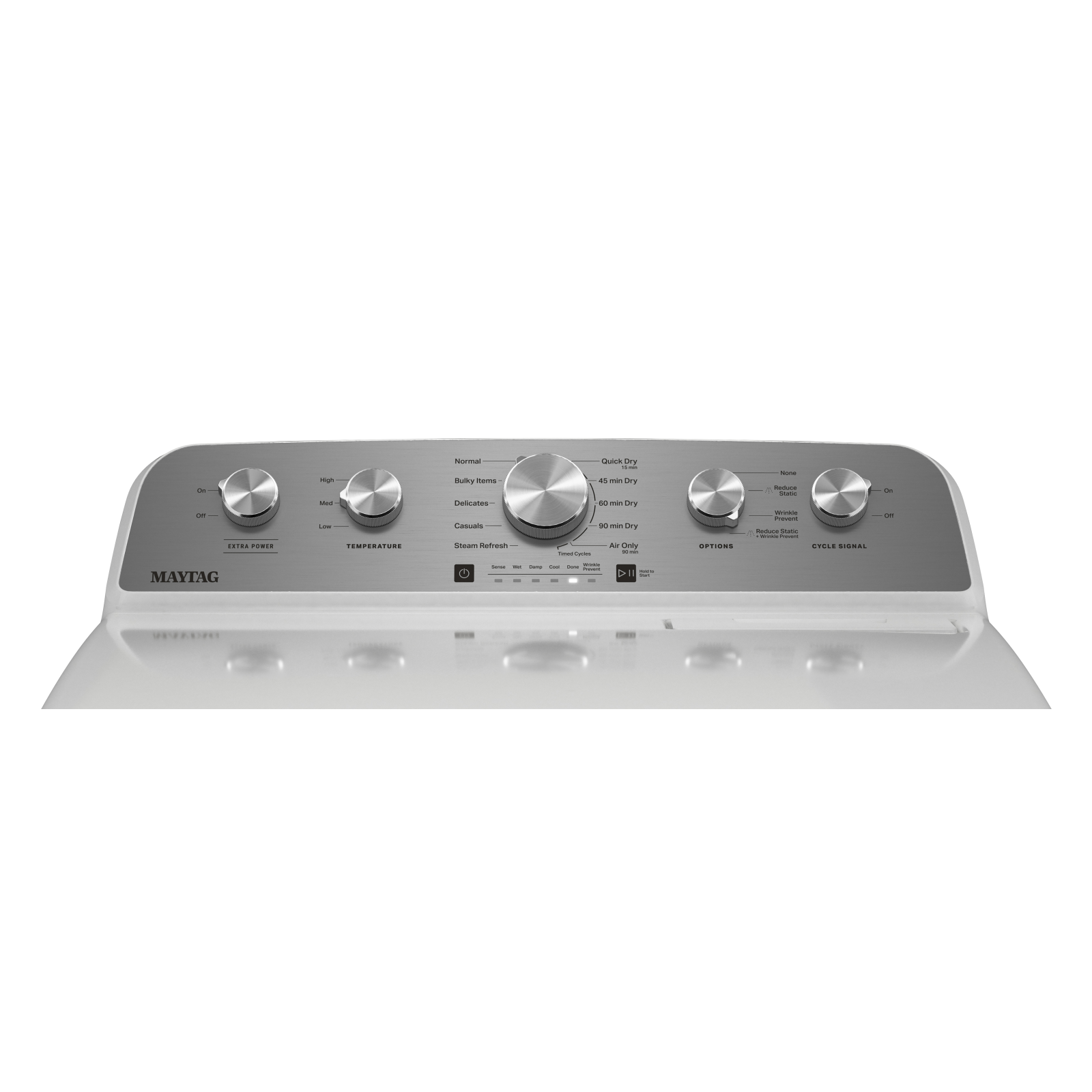 Maytag - 7 cu. Ft Electric Dryer in White - YMED5430MW