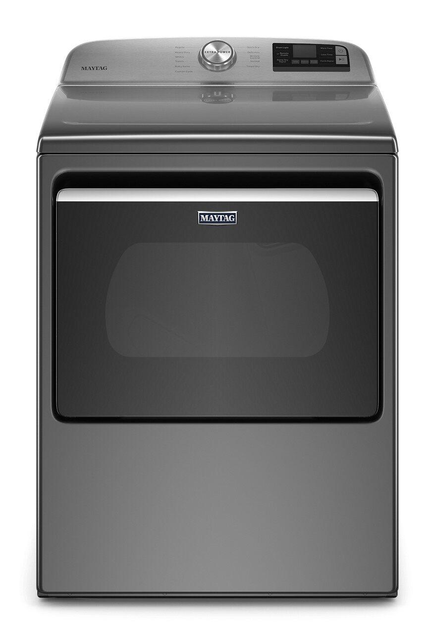 Maytag - 7.4 cu. Ft Electric Dryer in Grey - YMED6230HC