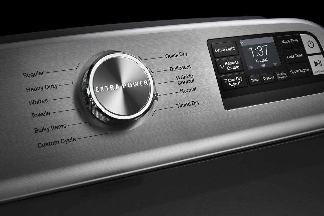 Maytag - 7.4 cu. Ft Electric Dryer in Grey - YMED6230HC