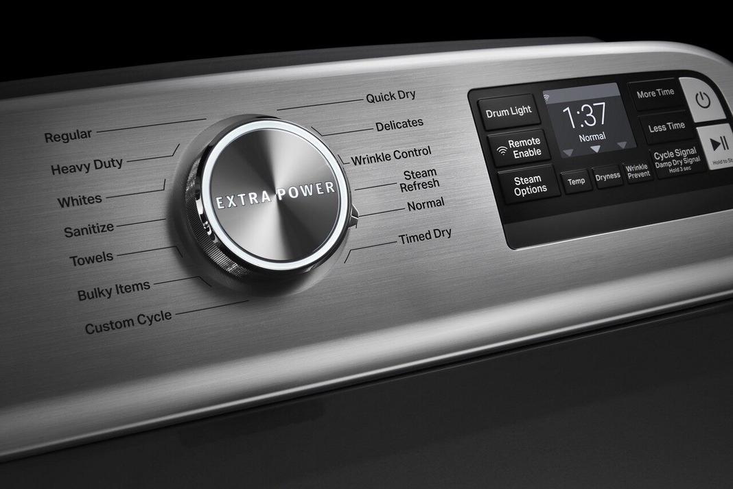 Maytag - 7.4 cu. Ft Electric Dryer in Grey - YMED7230HC