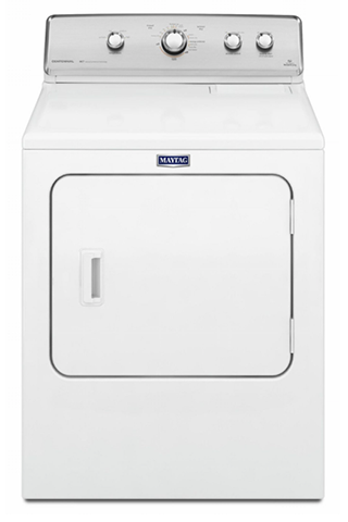 Maytag - 7.0 cu. Ft Electric Dryer in White - YMEDC555DW